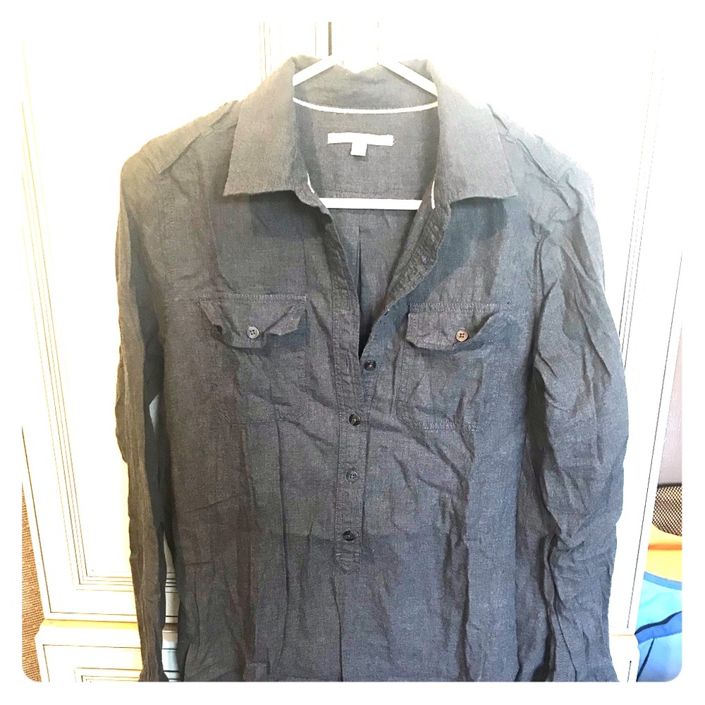 Great long blouse from gap.